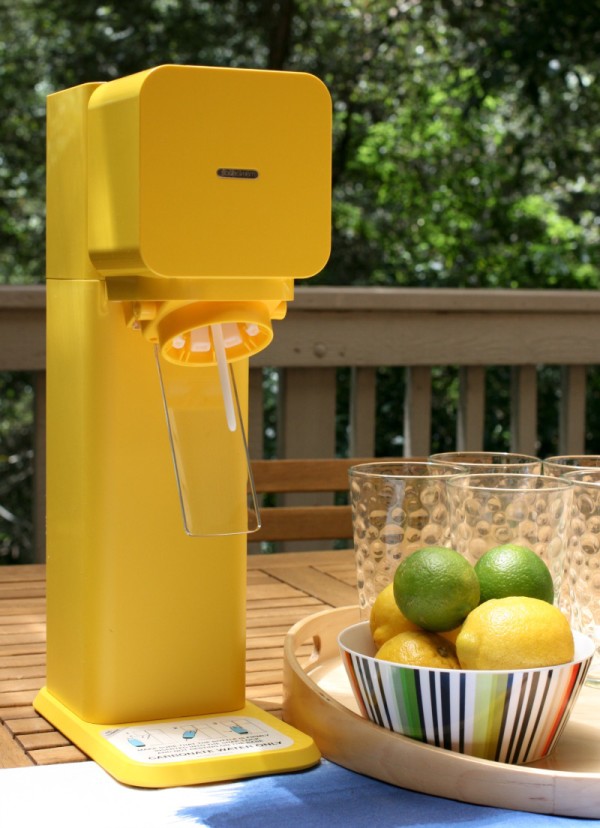 The new Sodastream Play comes in a zesty yellow shade, via WeeBirdy.com.