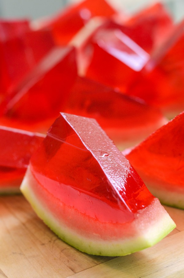 XXL Watermelon Jell-O Shots. Photo by Macey Foronda/BuzzFeed.